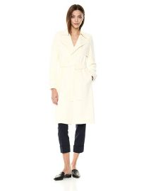 Theory Women s Belted Oaklane Trench Coat at Amazon